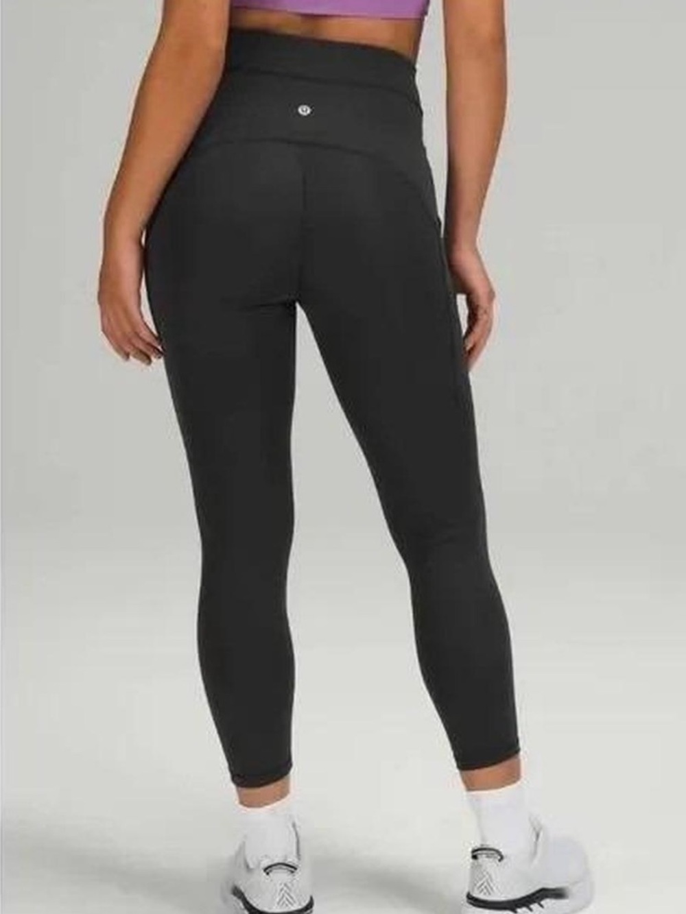lululemon athletica Black High-Rise Leggings with pockets NWOT